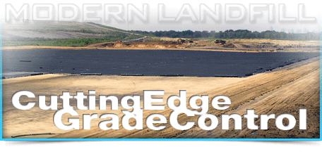 Cutting Edge Grade Control by Modern Landfill