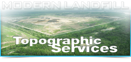 Topographic Services by Modern Landfill